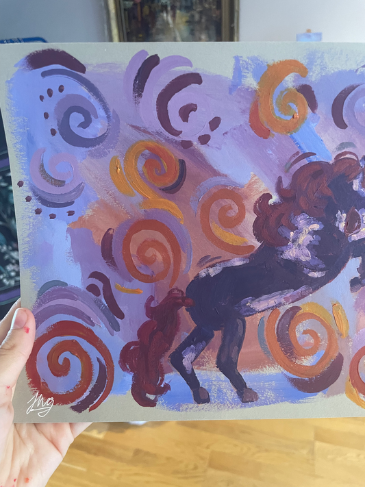 Unicorn Moon Dusk Sister