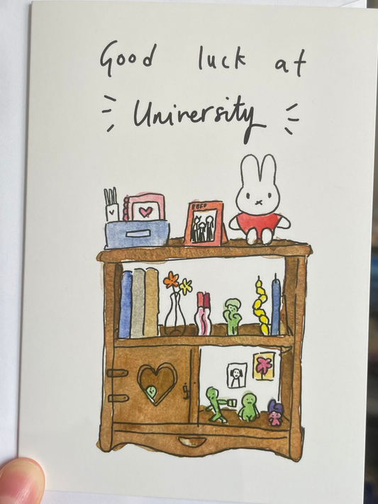 Good Luck at University card