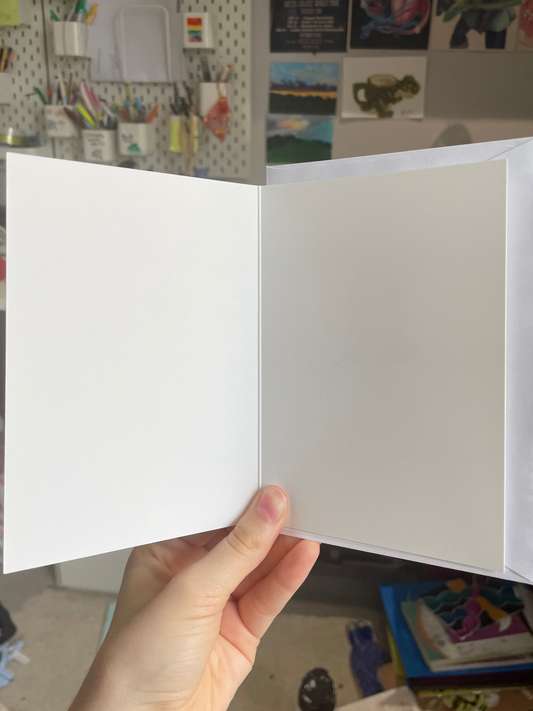 1 candle Birthday Cake card