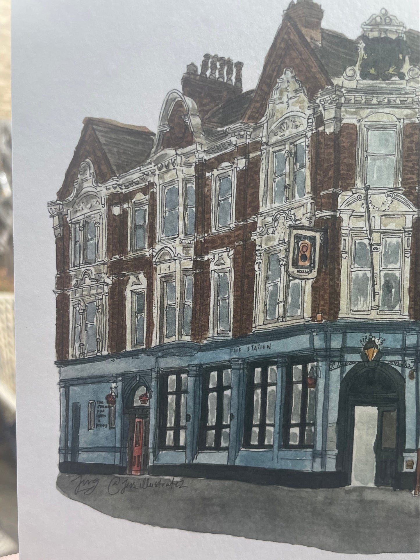 The Station Hotel Print