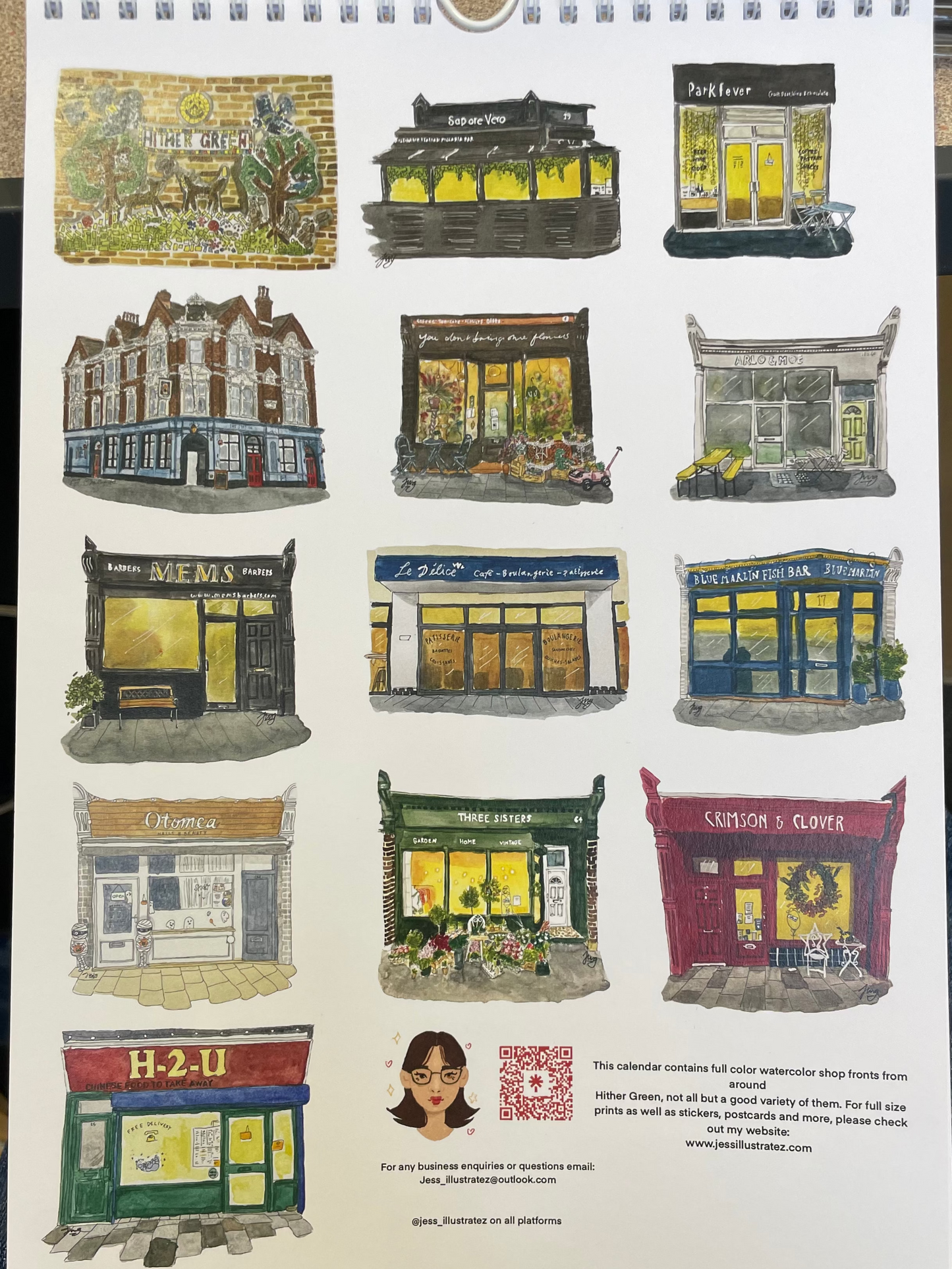 2026 Hither Green Calendar