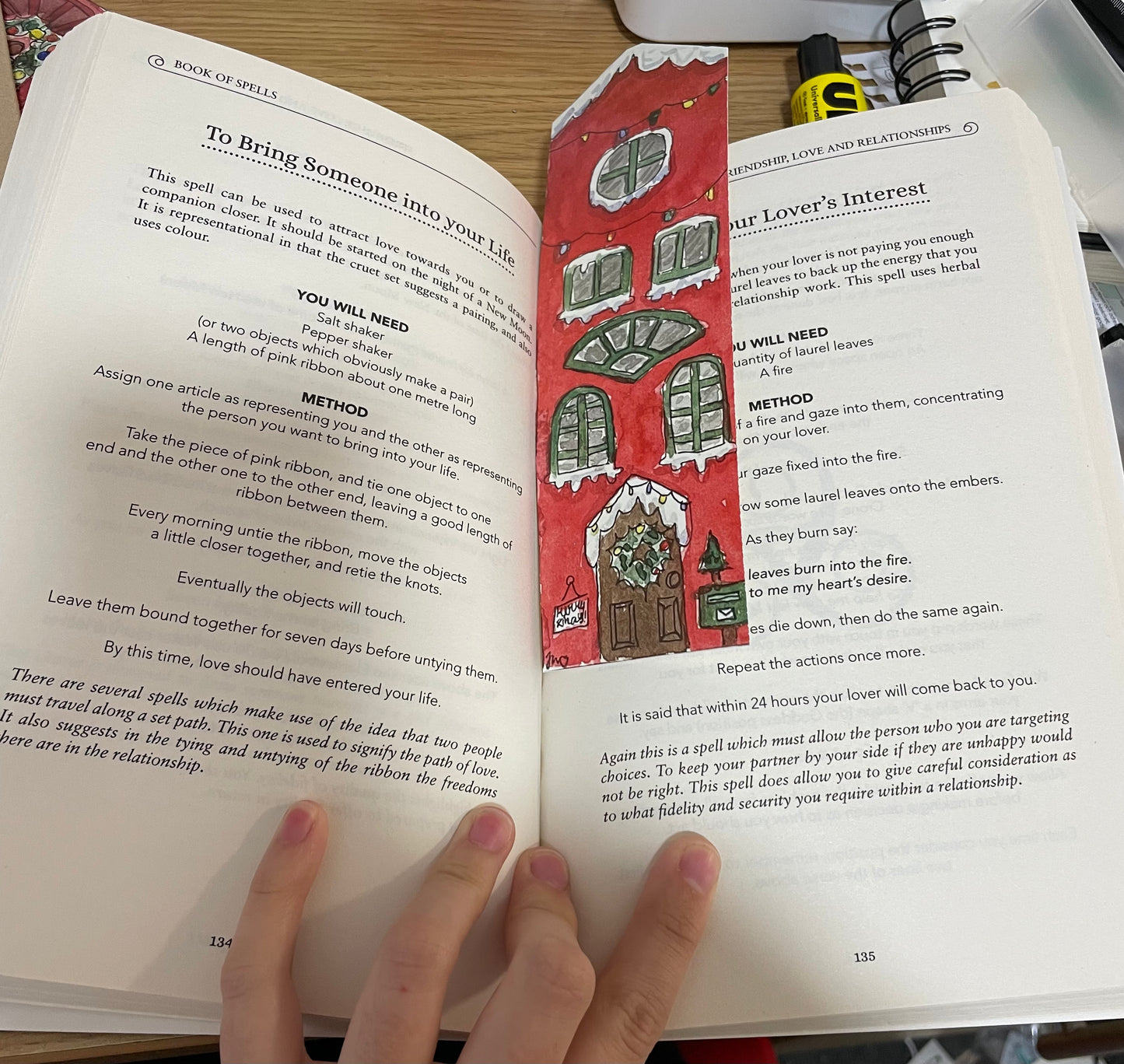 Cute Bookmark set of 6