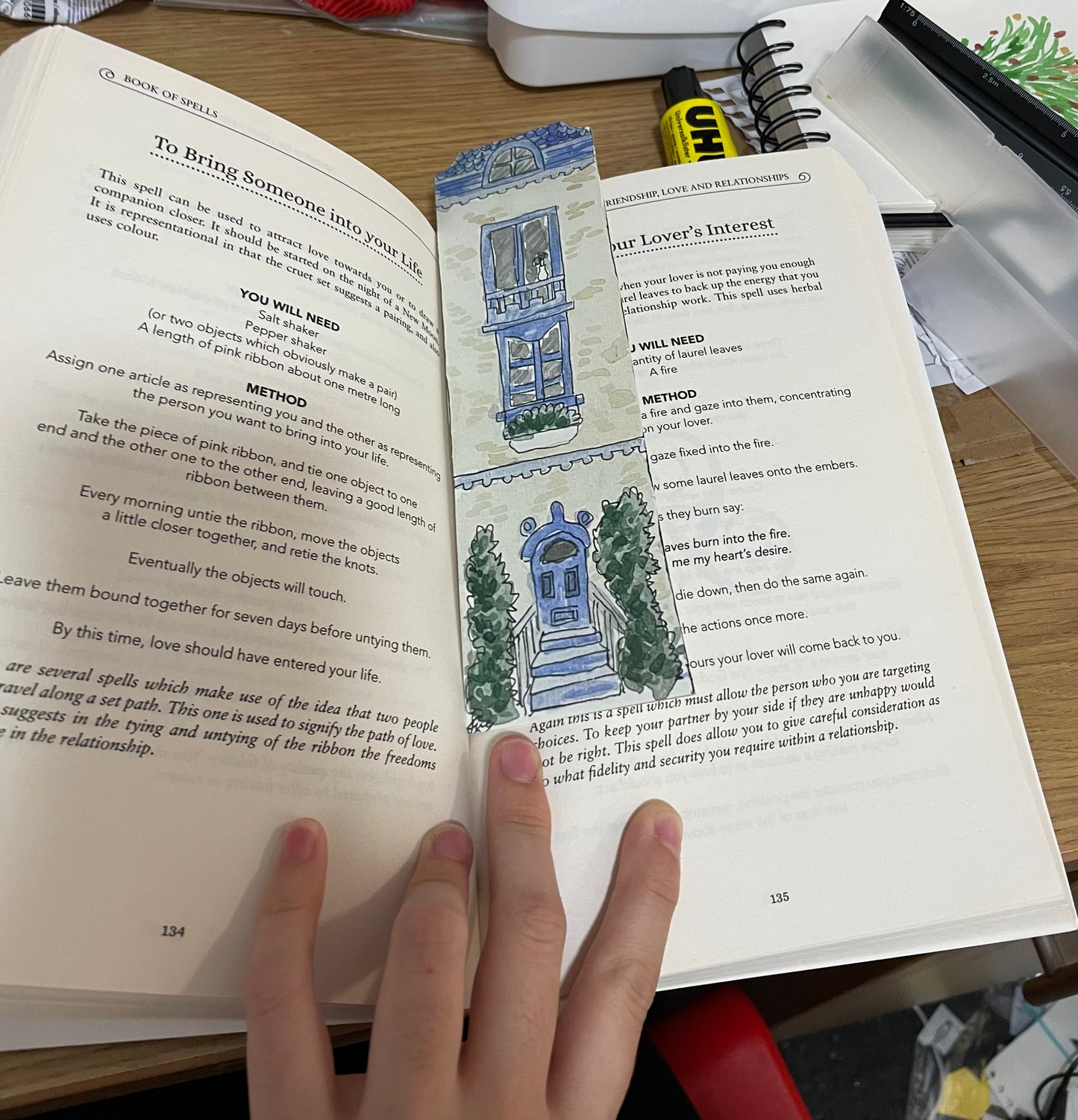 Cute Bookmark set of 6