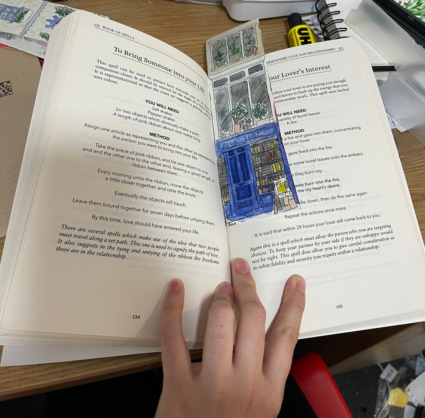 Cute Bookmark set of 6