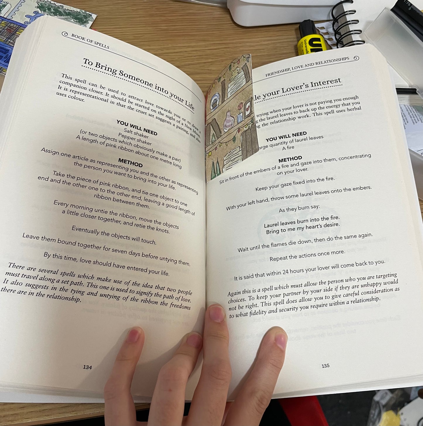 Cute Bookmark set of 6