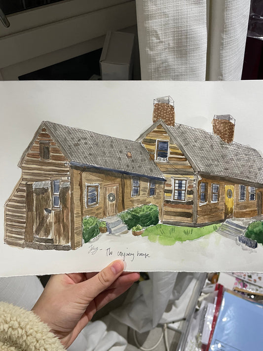 The Conjuring House -Original painting