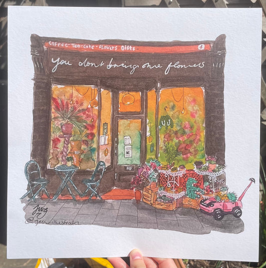 You dont bring me flowers 11.8 x 11.8 inch / 30cm x 30cm